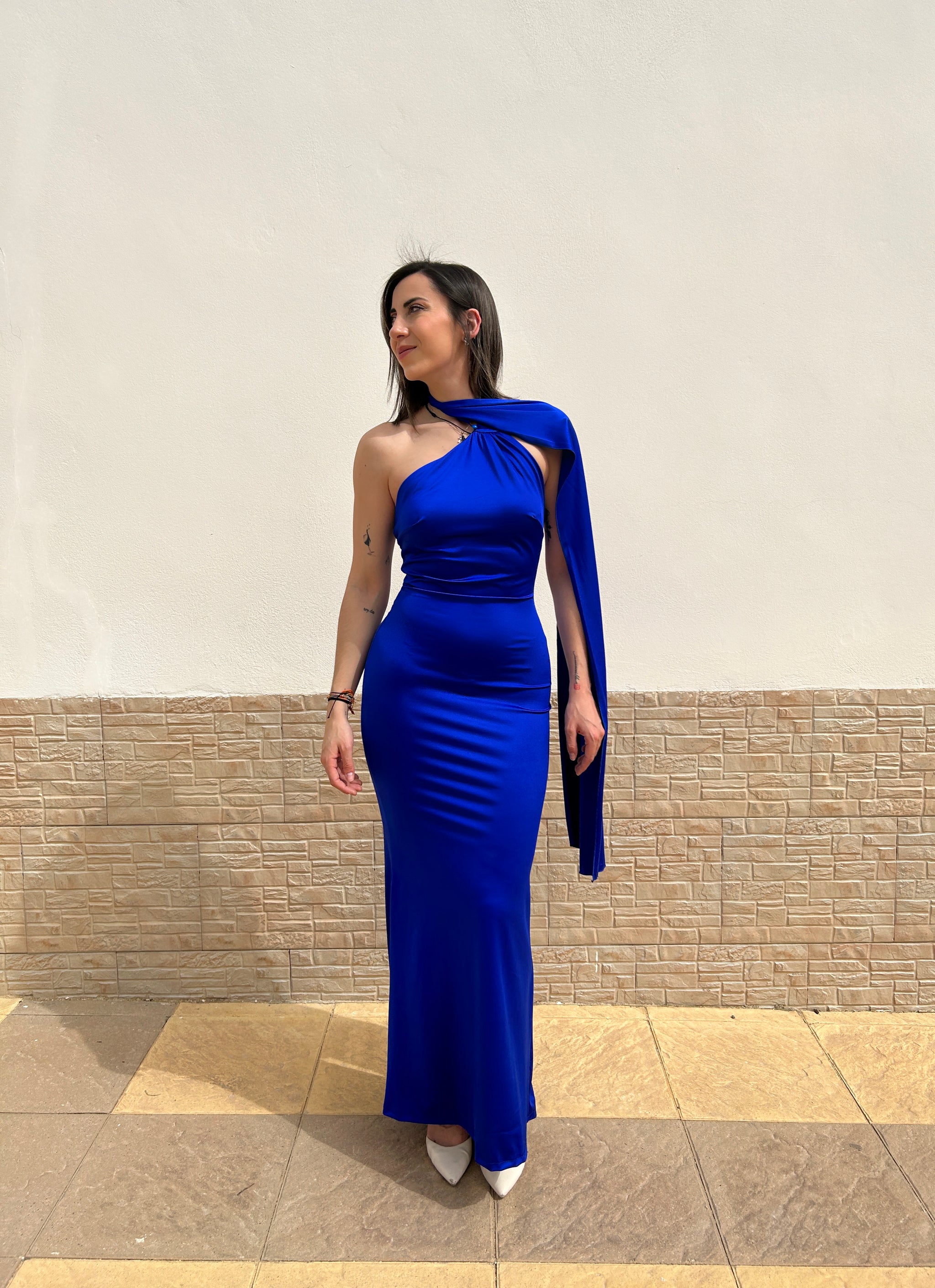 choker dress blue Mermaid choker dress light blue tulle