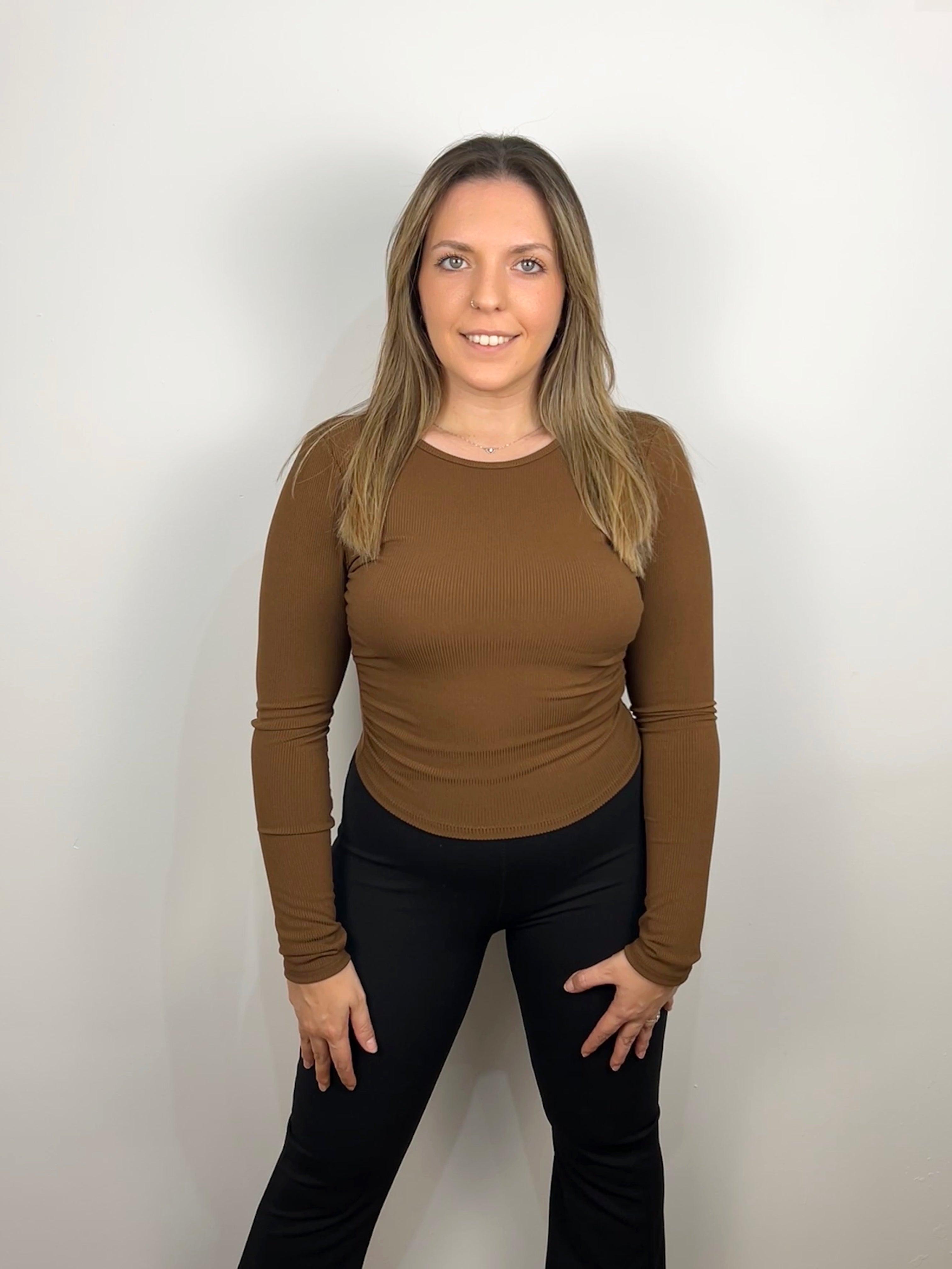 Parte superiore posteriore marrone