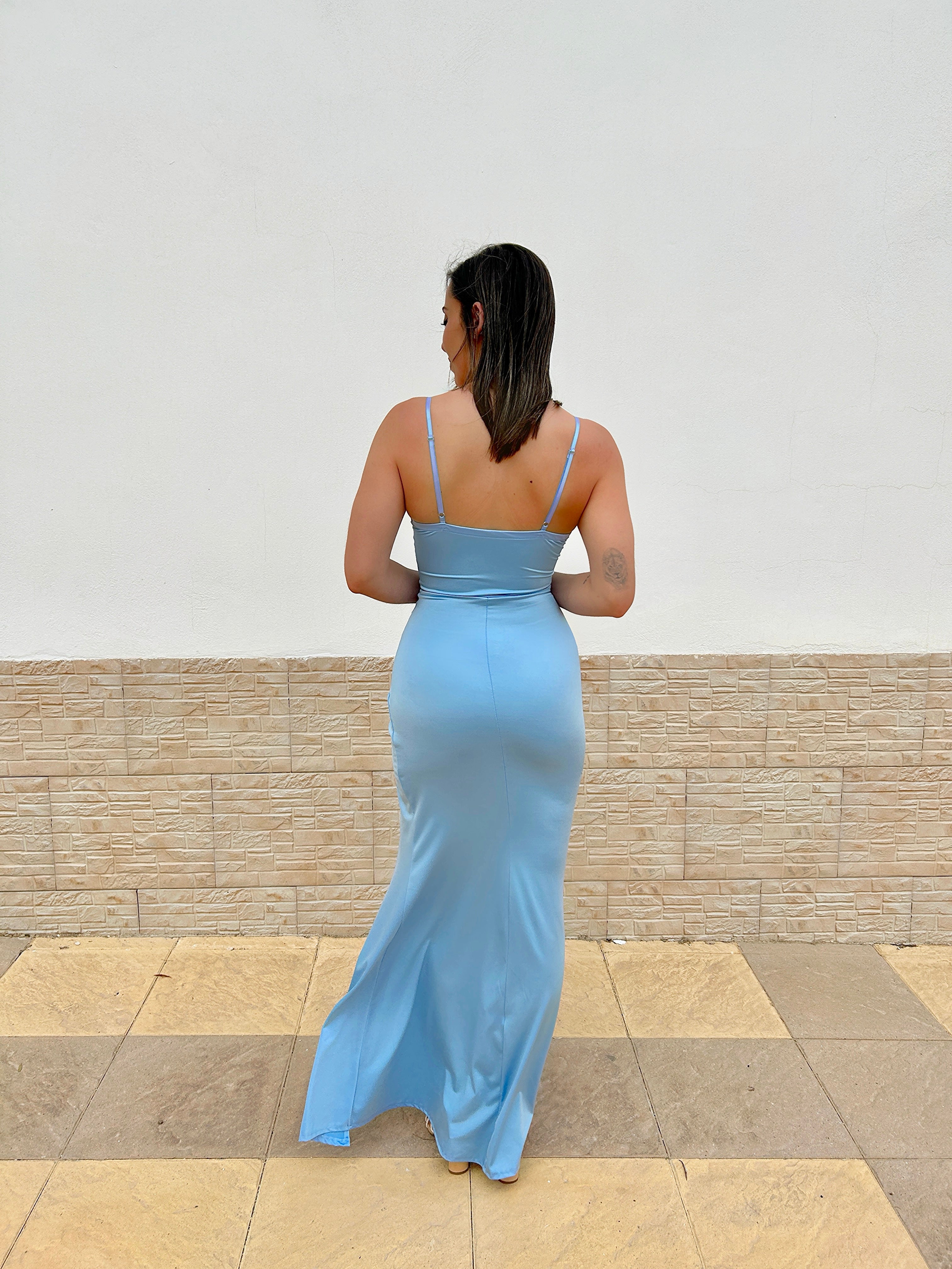 Satinkleid Celeste Cors